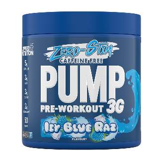 Applied Nutrition Pump 3G - Zero Stimulant 375g - icy blue raz (stimulns mentes edzs eltti formula)