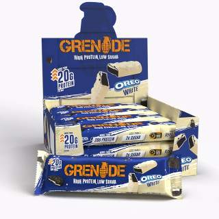 Grenade Protein Bar - Oreo White 12x60g